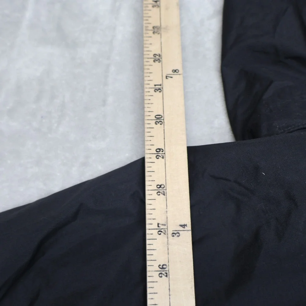 Columbia Jacket Men Medium Black Ripstop Waterproof Hooded Outdoor 3in1 Shell